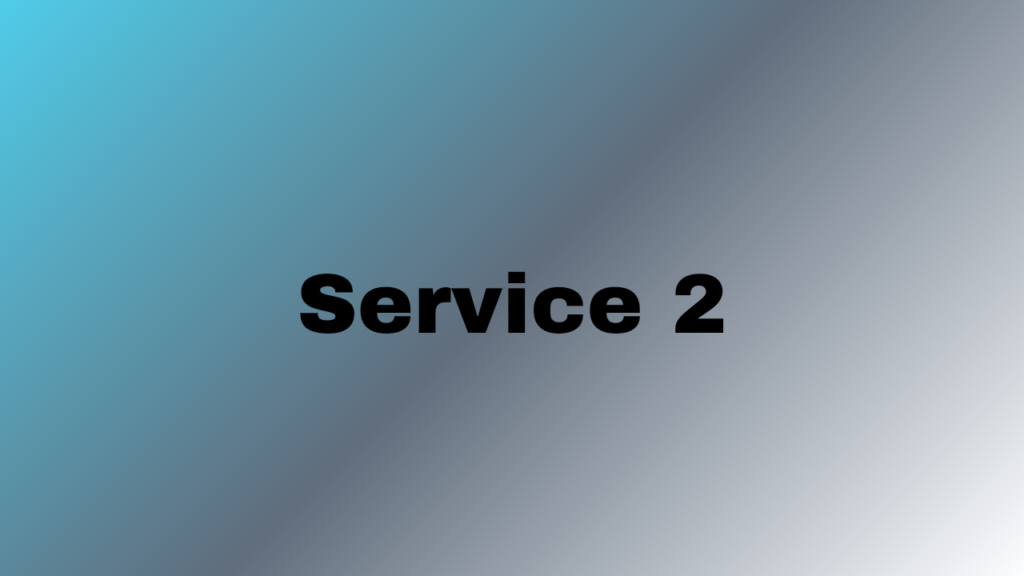 service 2